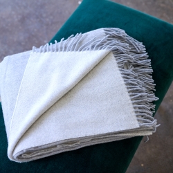 Plaid Gris pierre