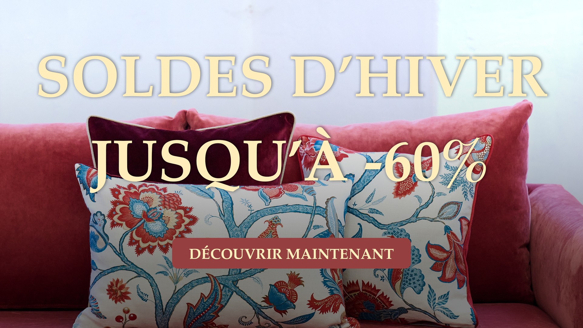 Soldes d’hiver 2026 – Jusqu’à -60%